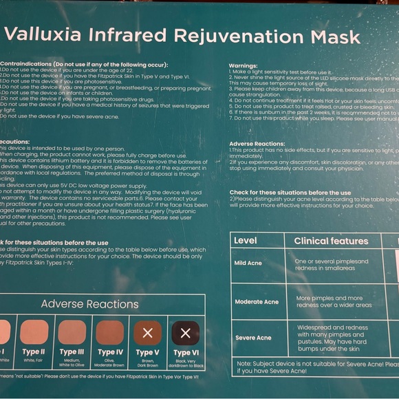 LED face mask - Picture 2 of 5